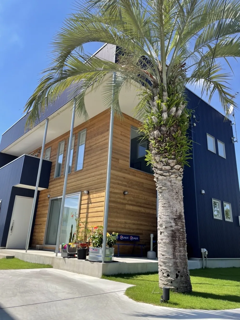 Warm west coast residence