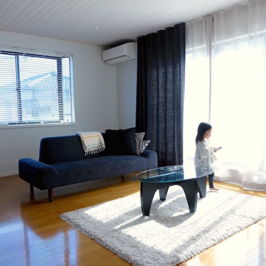 ミッドセンチュリー家具が引き立つシンプルモダンな空間リノベーション
